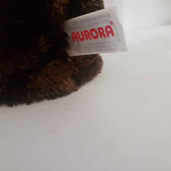 Aurora Monkey Hand Puppet 9" - Picture 7 of 9